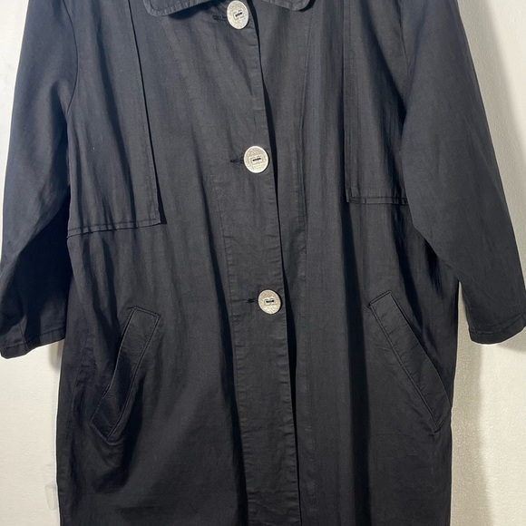 Ulla Popkin Black Light Weight Blazer Jacket Coat Career size 12/14 - Picture 5 of 6